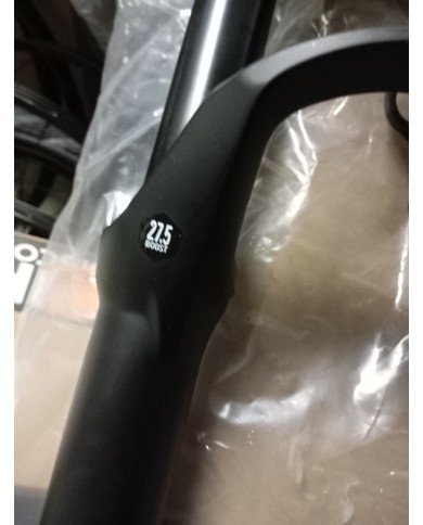 forcella nuova mtb 27,5 boost 15x110 suntour xcr 34 a molla escurs 120mm con...