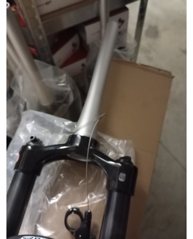 forcella nuova mtb 27,5 boost 15x110 suntour xcr 34 a molla escurs 120mm con...