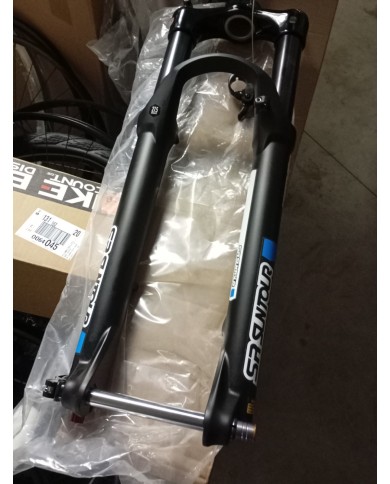 forcella nuova mtb 27,5 boost 15x110 suntour xcr 34 a molla escurs 120mm con...