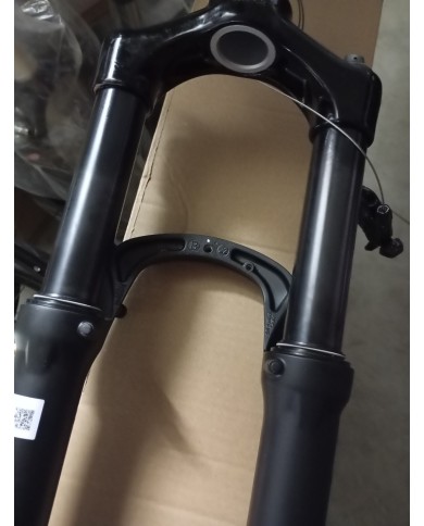 forcella nuova mtb 27,5 boost 15x110 suntour xcr 34 a molla escurs 120mm con...