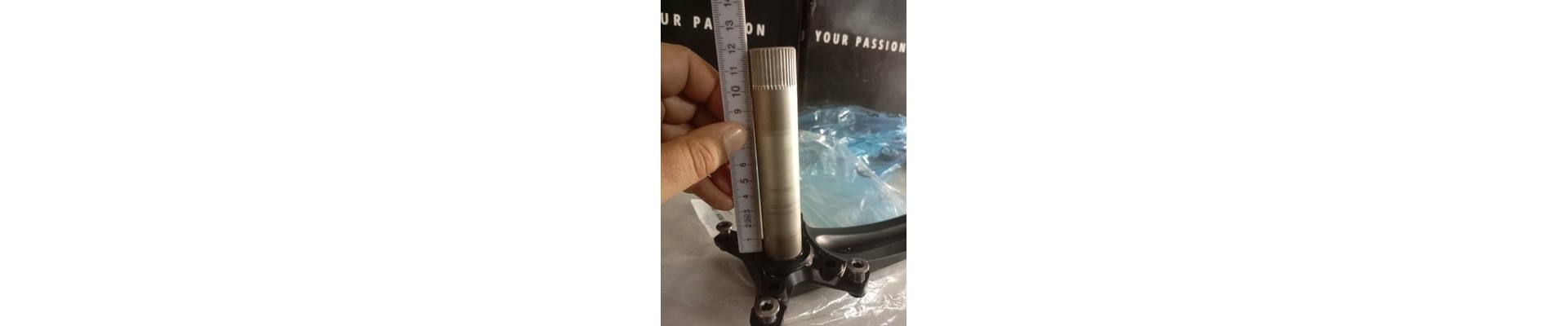 Pedivella Destra Shimano 175mm Fc-511 Perno 24mm Per Mono O Doppia