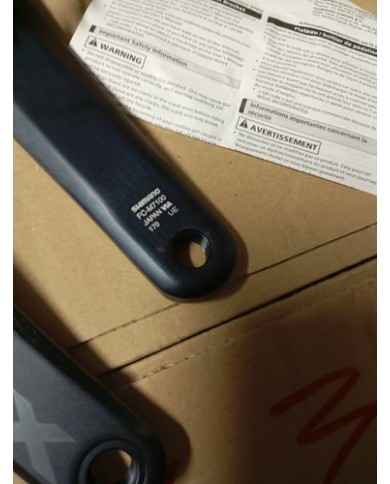 Guarnitura MTB Nuova Shimano Slx 12v 32t Fc-m7100 Pedivelle 170mm