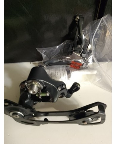 combo Deragliatore Anteriore Shimano Tiagra FD-4700 2x10v a Saldare e cambio tia