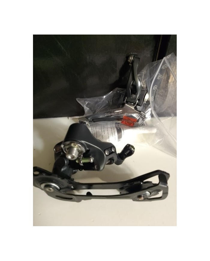 combo Deragliatore Anteriore Shimano Tiagra FD-4700 2x10v a Saldare e cambio tia