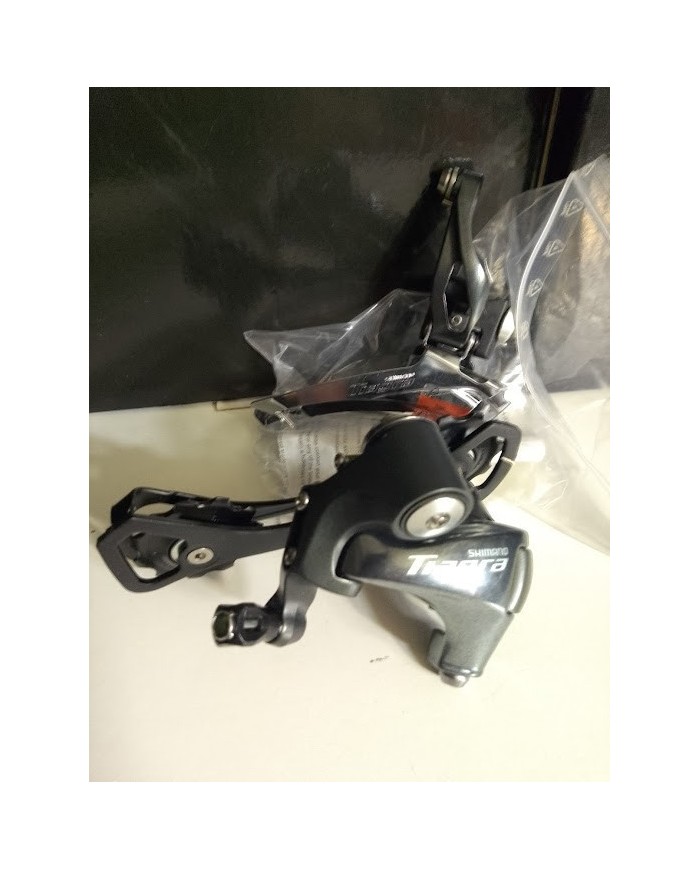 combo Deragliatore Anteriore Shimano Tiagra FD-4700 2x10v a Saldare e cambio tia