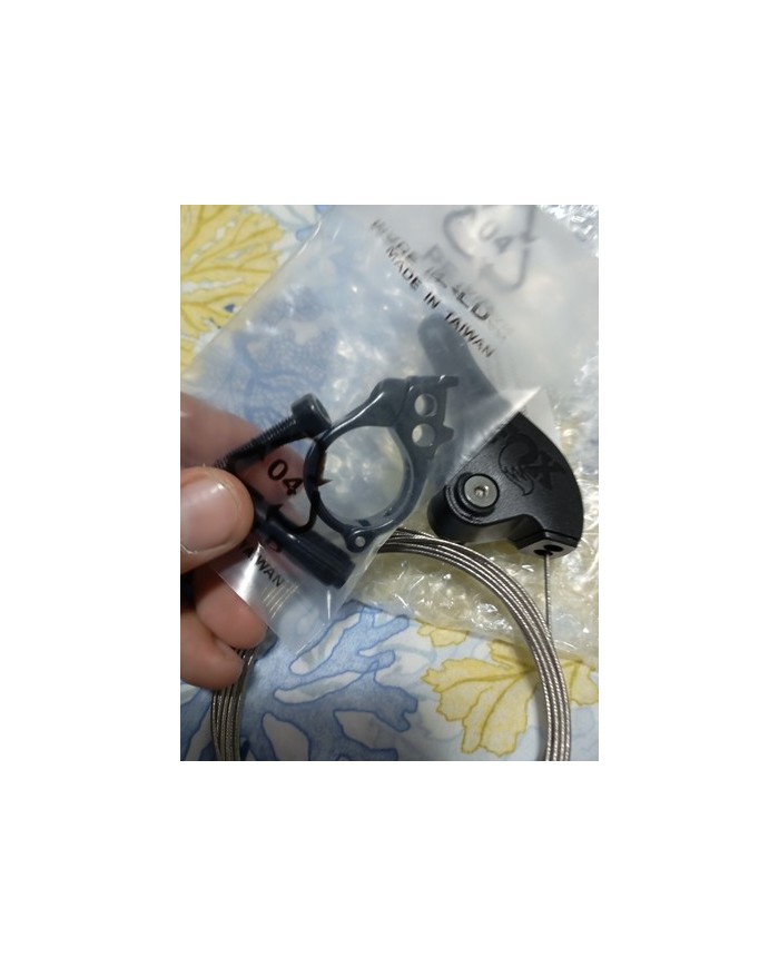 comando 2 posizioni FOX remote lever 2 position a Un Filo compreso collarino