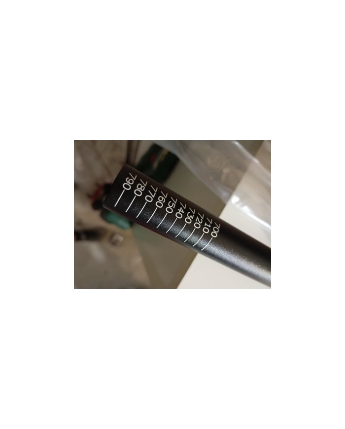 Manubrio MTB Diam 35mm Lungh 800mm Rise 30mm Renthal Fatbar In Alluminio