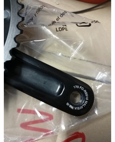 Shimano FC-RS510 GUARNITURA BICI CORSA pedivella 2x11 velocità 50/34 170MM