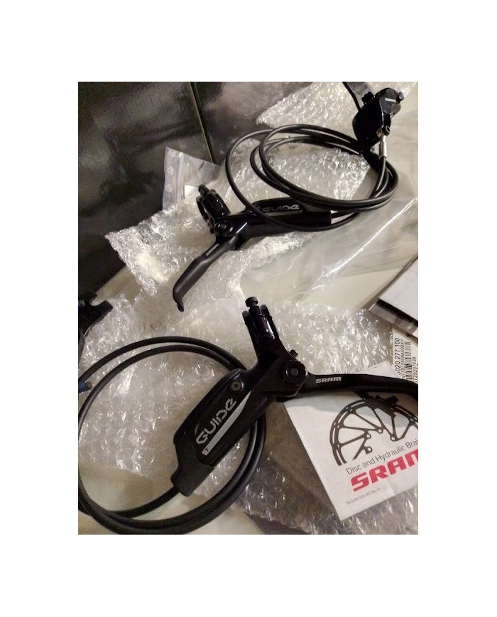 SRAM Set di freni a disco a 4 pistoncini mtb Guide T nuovi pronti all uso