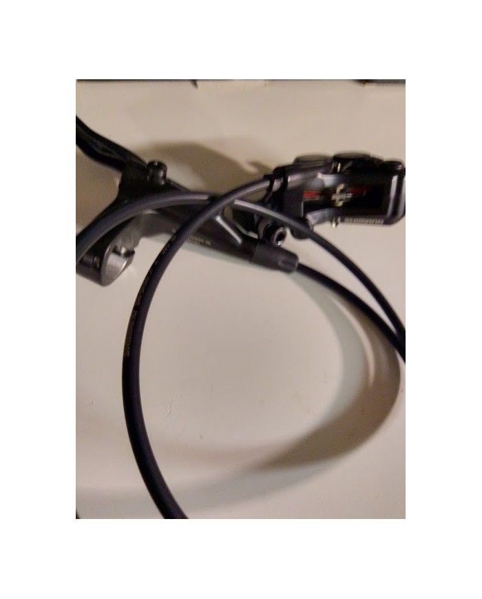 freno anteriore sinistro shimano 4 pist leva bl-mt401 pinza br-mt420 +Disco 203