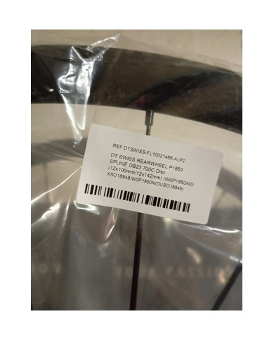 Coppia Di Ruote Bici Da Corsa Disc DT Swiss P1850 Spline Db23 In alluminio