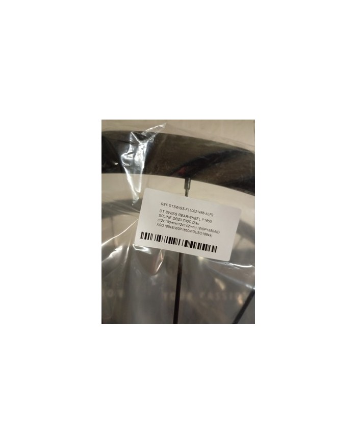 Coppia Di Ruote Bici Da Corsa Disc DT Swiss P1850 Spline Db23 In alluminio