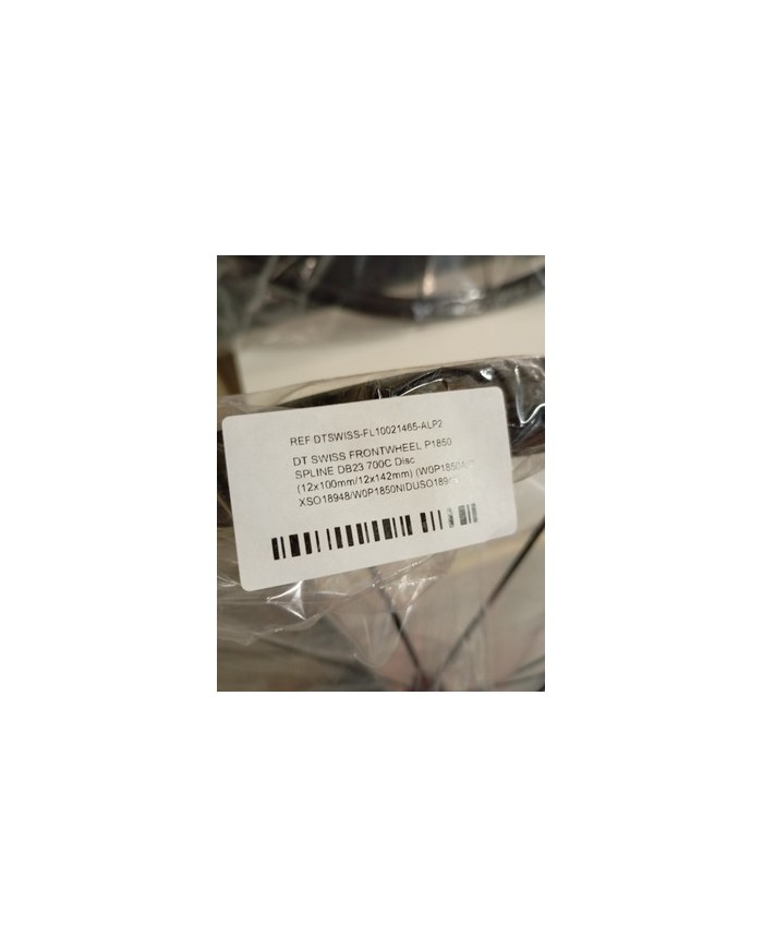 Coppia Di Ruote Bici Da Corsa Disc DT Swiss P1850 Spline Db23 In alluminio