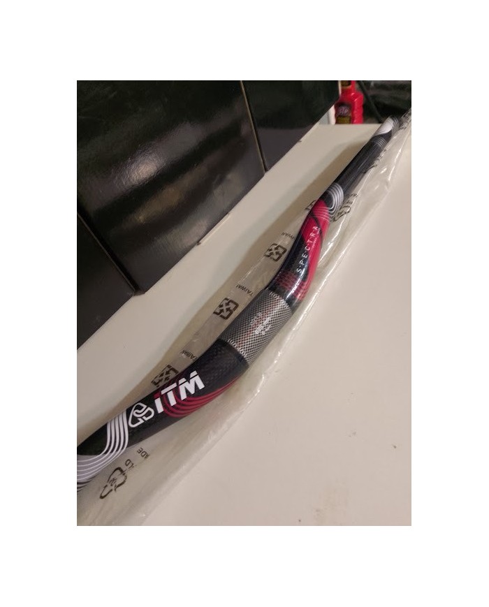 Manubrio MTB In Carbonio Itm Largh 635mm 31.8 Rise 20mm