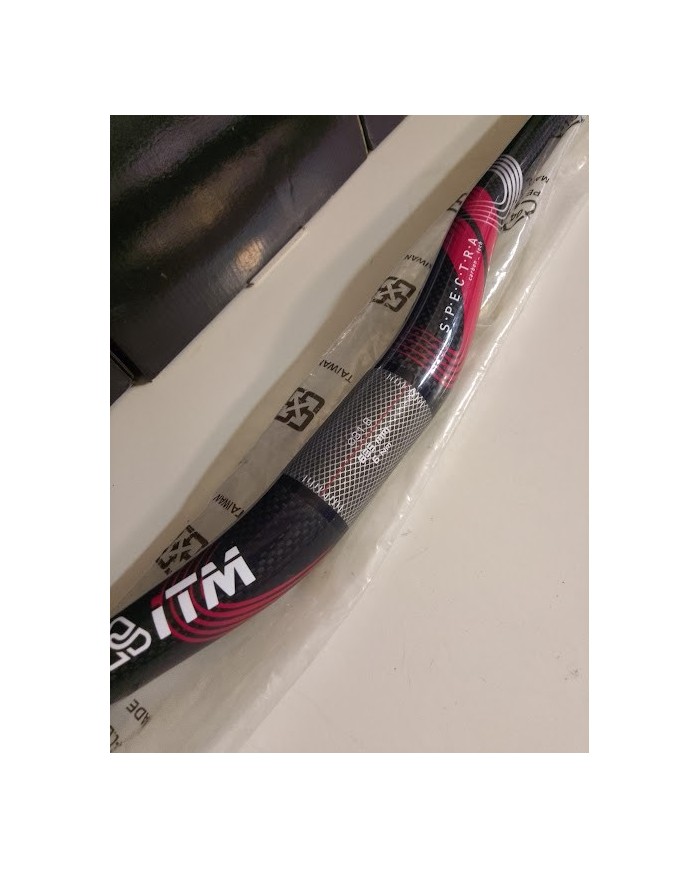 Manubrio MTB In Carbonio Itm Largh 635mm 31.8 Rise 20mm