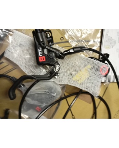 Coppia Freni MTB Magura Mt8 Pro Nuovi A 2 Pistoncini Tubo Ant 75cm Post 180cm