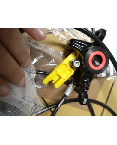 Coppia Freni MTB Magura Mt8 Pro Nuovi A 2 Pistoncini Tubo Ant 75cm Post 180cm