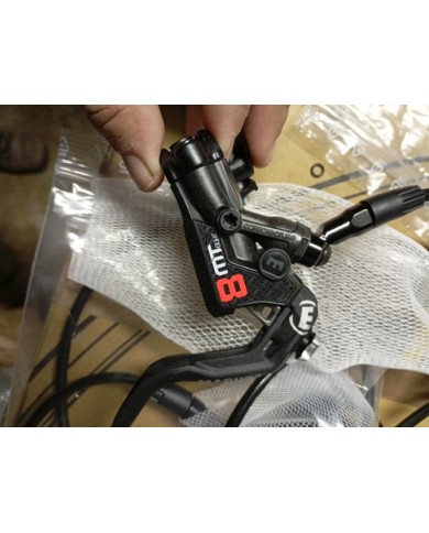 Coppia Freni MTB Magura Mt8 Pro Nuovi A 2 Pistoncini Tubo Ant 75cm Post 180cm