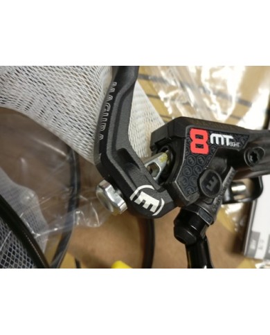 Coppia Freni MTB Magura Mt8 Pro Nuovi A 2 Pistoncini Tubo Ant 75cm Post 180cm