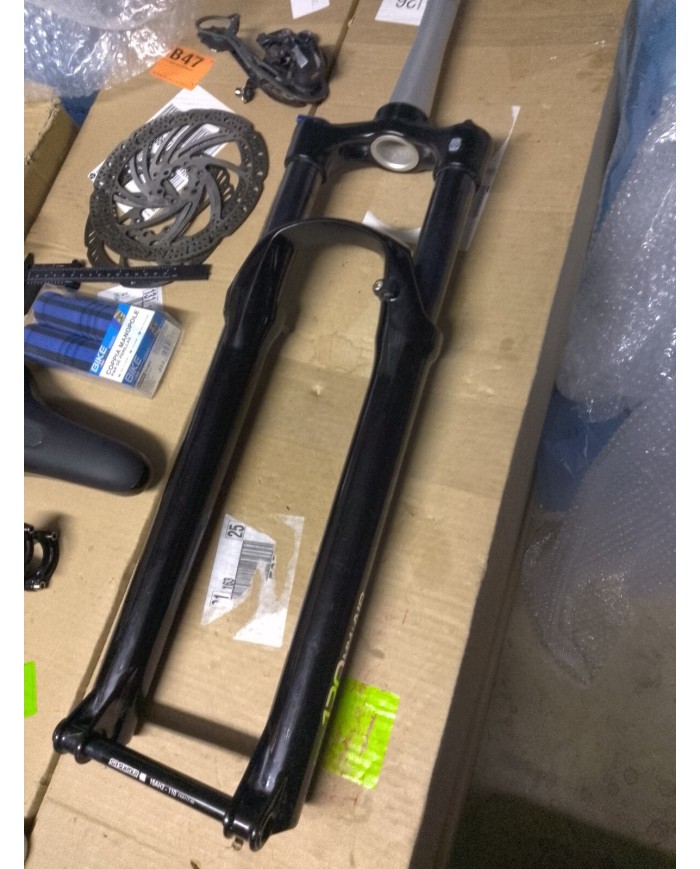 forcella mtb 29 boost ad aria suntour steli da 32 canotto tagliato a 14,5cm