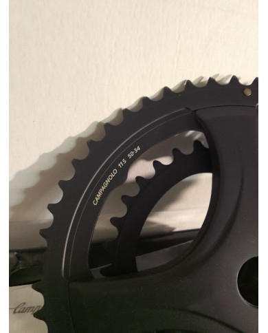 Guarnitura Campagnolo Centaur Ultra-Torque - 2x11v - 50/34D - 175 mm - Nero