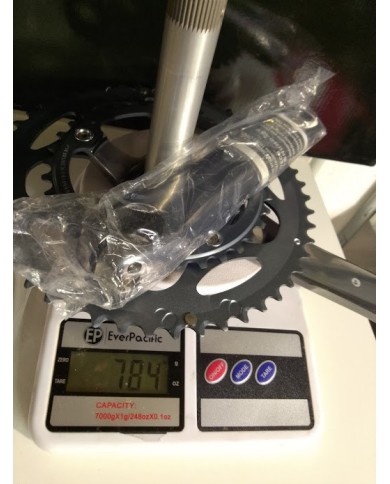 Guarnitura Shimano 105 FC-5650 - 2x9/10v - 50/34 - 175 mm - Stile Vintage