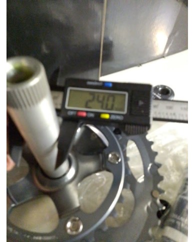 Guarnitura Shimano 105 FC-5650 - 2x9/10v - 50/34 - 175 mm - Stile Vintage