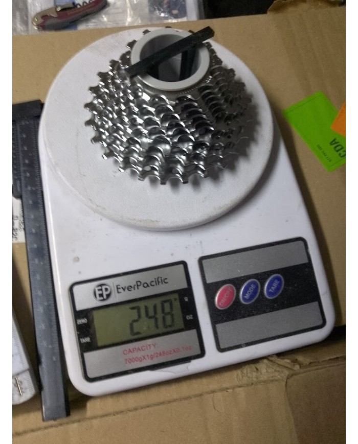 cassetta nuova per bici da corsa 10 vel sram pg- 1070 12-25 compatibile shimano