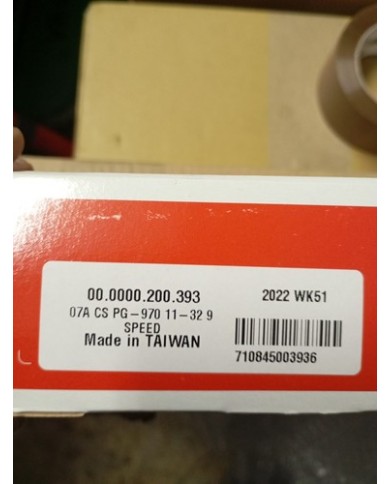 SRAM PG 970 PowerGlide PG970 MTB Cassetta 9 Speed - 11-32. Monta su corpetto...