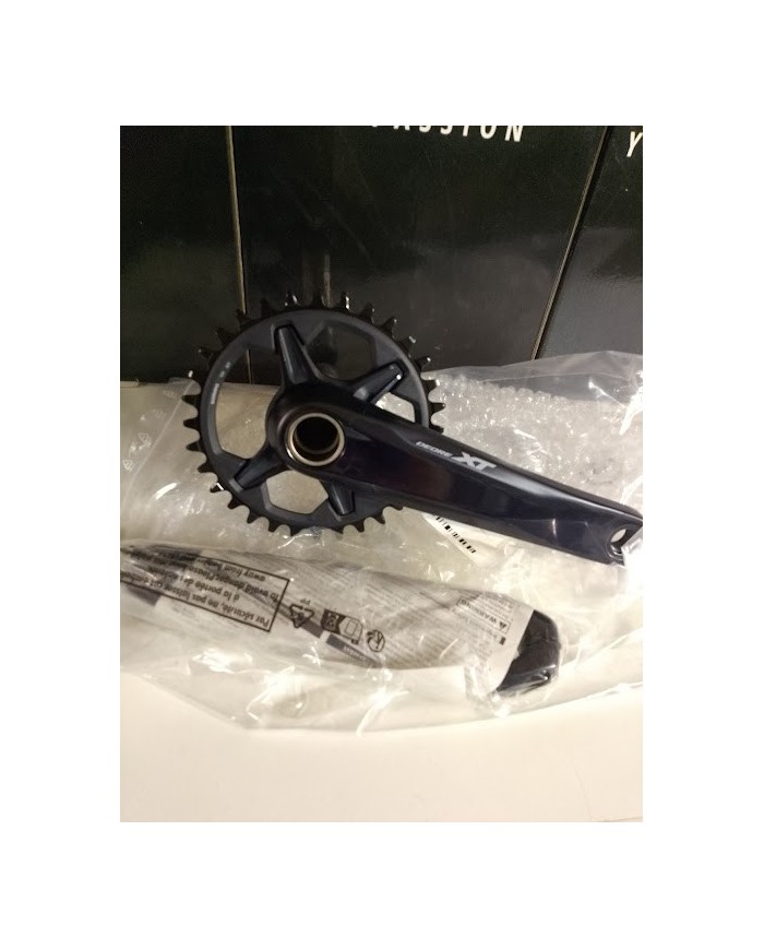 Guarnitura Shimano XT FC-M8120 - 1x12v - 32T - 170 mm - Perno 24 mm