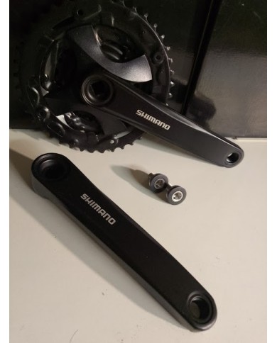 Guarnitura Shimano FC-MT101 - 3x9v - 22/30/40 - 175 mm - Perno quadro