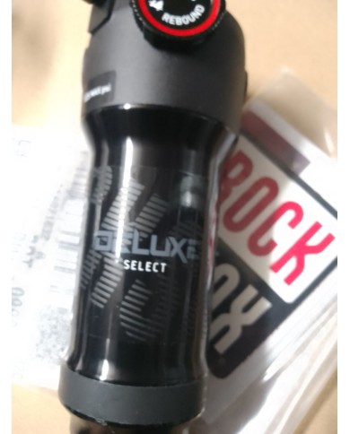 Ammortizzatore MTB 185x55 attacco trunnion, rockshox Deluxe select ,attacco infe