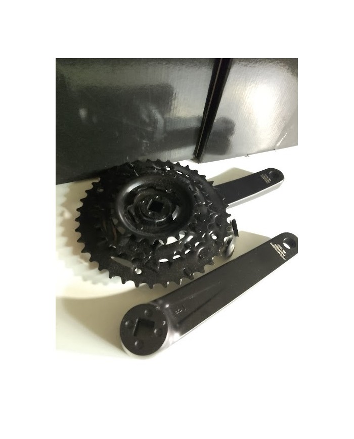 Guarnitura Shimano FC-MT101 - 3x9v - 22/30/40 - 175 mm - Perno quadro