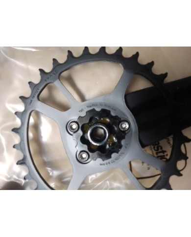 Guarnitura SRAM nuova perno DUB sx pediv 175 32t boost offset 3mm