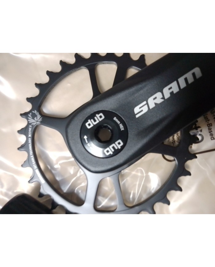 Guarnitura SRAM nuova perno DUB sx pediv 175 32t boost offset 3mm