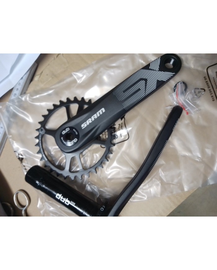 Guarnitura SRAM nuova perno DUB sx pediv 175 32t boost offset 3mm