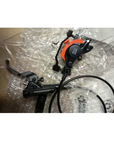 freno mtb anteriore nuovo shimano slx bl-m7100 tubo olio 85cm pronto all uso