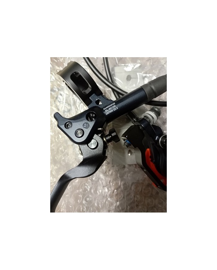 freno mtb anteriore nuovo shimano slx bl-m7100 tubo olio 85cm pronto all uso