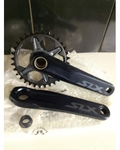 Guarnitura Shimano SLX FC-M7100 - 12v - 32T - Pedivelle 170 mm - Perno 24 mm - MTB