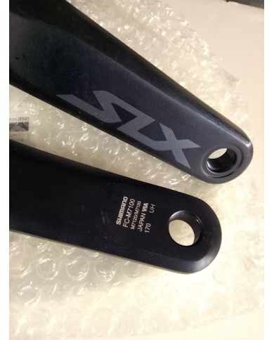 Guarnitura Shimano SLX FC-M7100 - 12v - 32T - Pedivelle 170 mm - Perno 24 mm - MTB