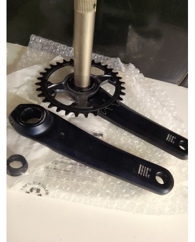 Guarnitura Shimano SLX FC-M7100 - 12v - 32T - Pedivelle 170 mm - Perno 24 mm - MTB