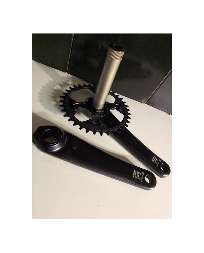 Guarnitura Shimano XT FC-M8100 - 36T - 12 velocità - Pedivelle 175 mm - Perno 24 mm