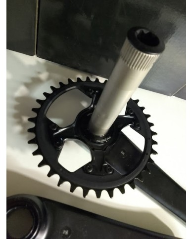 Guarnitura Shimano XT FC-M8100 - 36T - 12 velocità - Pedivelle 175 mm - Perno 24 mm