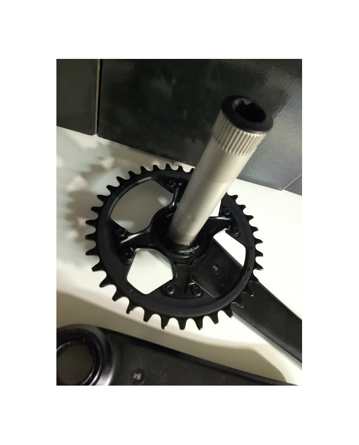 Guarnitura Shimano XT FC-M8100 - 36T - 12 velocità - Pedivelle 175 mm - Perno 24 mm