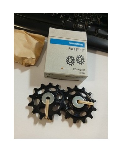 Shimano RD-M5100-SGS Rear Derailleur Pulley Set | 13T High-Performance