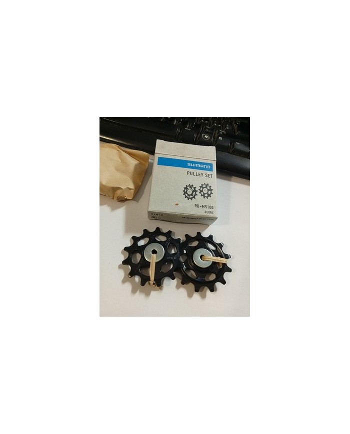 Shimano RD-M5100-SGS Rear Derailleur Pulley Set | 13T High-Performance