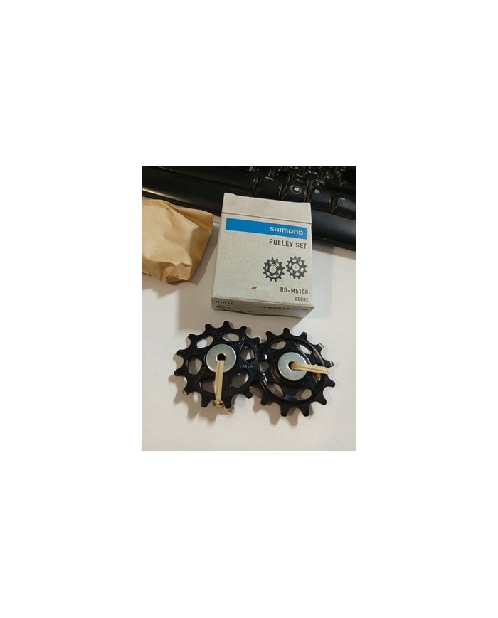 Shimano RD-M5100-SGS Rear Derailleur Pulley Set | 13T High-Performance