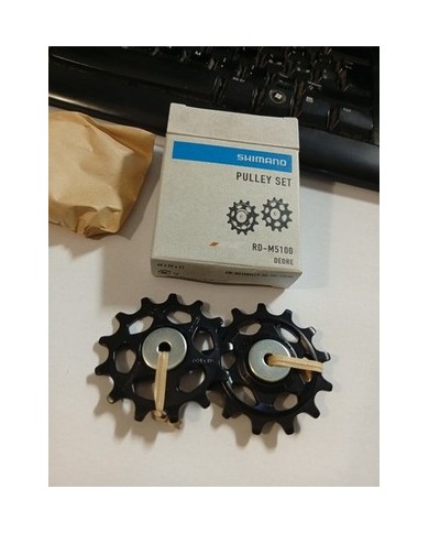 Shimano RD-M5100-SGS Rear Derailleur Pulley Set | 13T High-Performance