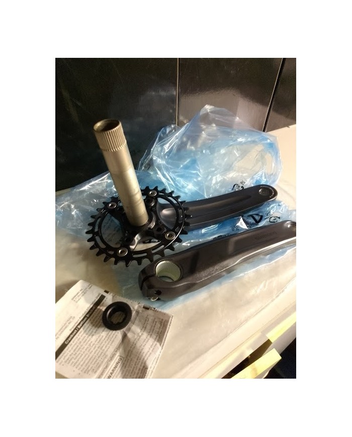 Shimano Deore FC-MT510-1 Guarnitura MTB 1x12v 30T - Pedivelle 175 mm