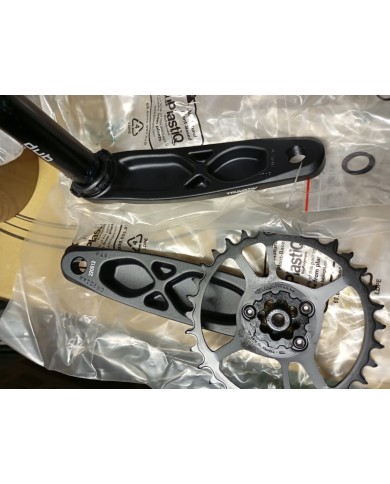 guarnitura mtb nuova SRAM DUB descendant corona 32t 3mm offset boost pediv 170
